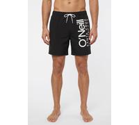 Badeshorts O'NEILL "ORIGINAL CALI 16'' SWIMSHORTS", Herren, Gr. XXL (56), N-Gr, schwarz (schwarz out), Obermaterial: 100% Polyester, Badehosen Badeshorts, mit elastischem Bund, normale Passform (58880
