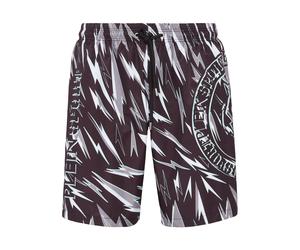 Badeshorts PLEIN SPORT "Tiger", Herren, Gr. XL, US-Größen, grün (0263, schwarz, mintgrün), Obermaterial: 100% Polyester, Badehosen Badeshorts (77928823-XL) 0263, schwarz, mintgrün
