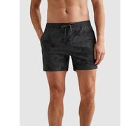 Badeshorts PME LEGEND "KEYLAND SWIMSHORTS ALLOVER DESSIN", Herren, Gr. XL, N-Gr, grau (urban chic), Web, Elasthan, Polyamid, gemustert, Badehosen Badeshorts, Bundweite regulierbar (56984918-XL) urban