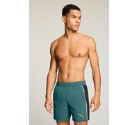 Badeshorts PUMA, Gr. S, N-Gr, emerald grün, Web, Obermaterial: 100% Polyester, Badehosen Badeshorts, mit seitlichen Taschen (88742109-S) emerald grün