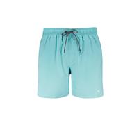 Badeshorts PUMA "PUMA SWIM MEN MEDIUM LENGTH SWIM SHORTS", Herren, Gr. XXL, N-Gr, grün (mint), Web, Obermaterial: 100% Polyester, sportlich, Badehosen, High-Tech Reißverschluss an der Gesäßtasche, Sei