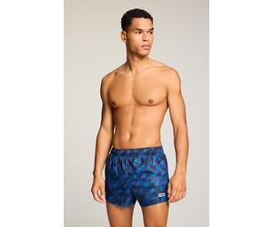 Badeshorts PUMA "PUMA SWIM MEN PRINTED CAT SHORT SHORTS", Herren, Gr. XS, N-Gr, ultra blau combo, Web, Obermaterial: 100% Polyester, Badehosen Badeshorts, mit Gummizug und seitlichen Taschen (32716532