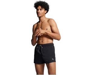 Badeshorts PUMA "PUMA SWIM MEN SHORT LENGTH SWIM SHORTS", Herren, Gr. XXL, N-Gr, schwarz, Web, Obermaterial: 100% Polyester, unifarben, Badehosen Badeshorts, mit seitlichen Eingriff-Taschen, Gesäßtasc