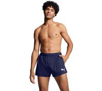 Badeshorts PUMA "PUMA SWIM MEN SHORT SHORTS 1P", Herren, Gr. XL, N-Gr, blau (navy), Web, Polyester, unifarben, Badehosen Badeshorts, mit Seitentaschen (29934827-XL) navy