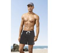 Badeshorts QUIKSILVER "DIAMONDS BEST VL 15 YM", Herren, Gr. S, N-Gr, schwarz, Obermaterial: 100% Polyester, Badehosen Badeshorts (77283452-S) schwarz