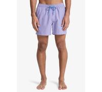 Badeshorts QUIKSILVER "EVERYDAY VOLLEY 15", Herren, Gr. XL (54), N-Gr, lila (daybreak), Web, Polyester, kontrastfarbene Details, unifarben, Badehosen Badeshorts, sportliche Schnittform, für Erwachsene