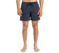 Badeshorts QUIKSILVER "EVERYDAY VOLLEY 15", Herren, Gr. XL, N-Gr, blau (schwarz navy), Web, Polyester, unifarben, Badehosen Badeshorts, sportliche Schnittform, für Erwachsene, schnelltrocknendes Mater