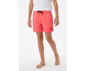 Badeshorts QUIKSILVER "EVERYDAY VOLLEY YTH 14", Kinder, Gr. 14 (158/164), N-Gr, fiery coral, Web, Baumwolle, Polyester, unifarben, Badehosen Badeshorts, für Kinder und Jugendliche, bequeme Passform (7