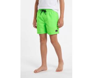 Badeshorts QUIKSILVER "EVERYDAY VOLLEY YTH 14", Kinder, Gr. 16 (170/176), N-Gr, grün (grün gecko), Web, Baumwolle, Polyester, unifarben, Badehosen Badeshorts, für Kinder und Jugendliche, unifarbenes D