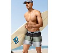 Badeshorts QUIKSILVER "MARIMANHA VL 15 YM", Herren, Gr. XXL, N-Gr, schwarz, Obermaterial: 100% Polyester, Badehosen Badeshorts (89920447-XXL) schwarz