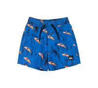 Badeshorts QUIKSILVER "Next Gen 12"", Kinder, Gr. 2(84-92cm), Normalgrößen, blau (estate blau roots), 100% Polyester, Badehosen Badeshorts (95650501-2) estate blau roots