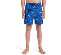 Badeshorts QUIKSILVER "Next Gen 14"", Jungen, Gr. 8, estate blau roots, 100% Polyester, Badehosen Badeshorts (11172004-8)