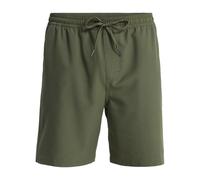 Badeshorts QUIKSILVER "Taxer Amph 18", Herren, Gr. S, US-Größen, braun, Polyester, Badehosen Badeshorts (41294665-S) braun