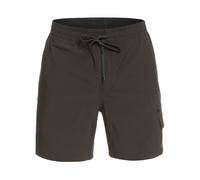 Badeshorts QUIKSILVER "Taxer Cargo 18", Herren, Gr. XS, US-Größen, braun (tarmac), Polyester, Badehosen Badeshorts (11151809-XS)