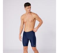 Badeshorts REEBOK "Ensley", Herren, Gr. L, N-Gr, blau (vector navy), Microfaser, Obermaterial: 80% Polyamid, 20% Elasthan, Badehosen Badeshorts, mit innenliegender Kordel und langem Bein (14512454-L)