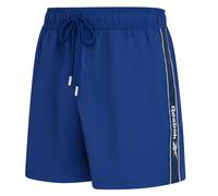 Badeshorts REEBOK "Tanner", Damen, Gr. S, N-Gr, classic cobalt, Microfaser, Obermaterial: 100% Polyamid, Badehosen Badeshorts, mit seitlichen Taschen und Logoschriftzug (85892854-S)