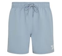 Badeshorts REEBOK ""Yale"", Damen, Gr. M, N-Gr, upgrade blau, Microfaser, Polyester, clean, unifarben, Badehosen Badeshorts, mit Kordelzug und elastischem Bund, mit Logo, basic (69732318-M) upgrade bl