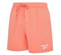 Reebok Badeshorts "Yale" in Orange - 40% | Größe L | Herren Bademode Sport