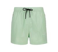 Badeshorts SERGIO TACCHINI "GUACETO SWIMSHORT Herren", Herren, Gr. L, EURO-Größen, grün (birds egg grün, schwarz), Polyester, Badehosen Badeshorts, Badehose Herren, Badeshorts, Strandhose, Swimwear, B