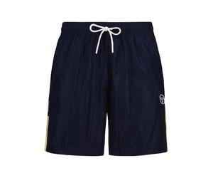Badeshorts SERGIO TACCHINI "POSITANO SWIMSHORT Herren", Herren, Gr. XL, EURO-Größen, blau (navy, popcorn), Polyester, Badehosen Badeshorts, Badehose Herren, Badeshorts, Strandhose, Swimwear, Beachwear