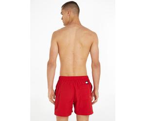 Badeshorts "SF MEDIUM DRAWSTRING", Herren, Gr. XXL (56), N-Gr, rot (primary, rot), Microfaser, Polyamid, TOMMY HILFIGER SWIMWEAR, unifarben, Badehosen Badeshorts, mit Tommy Hilfiger Markenlabel (75339