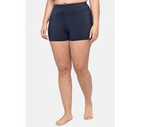 Badeshorts SHEEGO, Damen, Gr. 46, Normalgrößen, blau (marine), Elasthan, Polyamid, Badehosen Badeshorts (50967553-46) marine