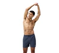Badeshorts SPEEDO "Mens Essential 16" Watershort", Herren, Gr. S, N-Gr, grau (grau lead), Obermaterial: 100% Nylon, Badehosen Badeshorts, mit seitlichem Taschenentwässerungssystem (37824429-S) grau le