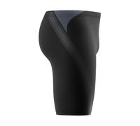 Badeshorts SPEEDO "MENS HYPER BOOM SPLICE JAMMER BLK/GRY", Herren, Gr. 4, N-Gr, schwarz (blk, gry), Obermaterial: 100% Polyester, Badehosen Badeshorts (12452056-4) blk, gry