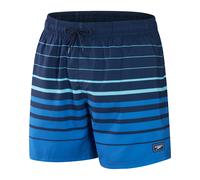 Badeshorts SPEEDO "PLMT LEISURE WSHT AM", Herren, Gr. S, N-Gr, blau, Obermaterial: 100% Polyester, Badehosen Badeshorts, mit Seitentaschen mit Drainage, mit Tunnelzugbund (73046960-S) blau