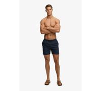 Badeshorts SUPERDRY "ESSENTIAL 16 SWIM SHORT", Damen, Gr. XL, N-Gr, nautical navy, Web, Polyester, unifarben, Badehosen Badeshorts, Kunstfaser, relaxed fit (78672052-XL) nautical navy