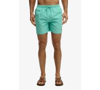 Badeshorts SUPERDRY "ESSENTIAL 16 SWIM SHORT", Damen, Gr. M, N-Gr, skate mint, Web, Polyester, unifarben, Badehosen Badeshorts, Kunstfaser, relaxed fit (78980911-M) skate mint