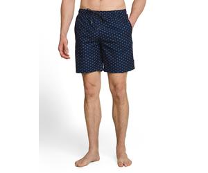 Badeshorts TOM TAILOR, Herren, Gr. S, N-Gr, blau (blau shades), Web, Obermaterial: 100% Polyester. Futter: 100% Polyester, gemustert, Badehosen Badeshorts, mit Minimal-Print (82287843-S) blau shades