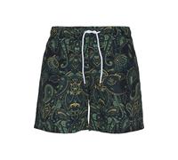 Badeshorts URBAN CLASSICS "Urban Classics Herren Paisley Swim Shorts", Herren, Gr. S, US-Größen, paisley, 100% Polyester, Badehosen Badeshorts (81254106-S) paisley