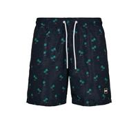 Urban Classics Herren Badehose Pattern Swim Shorts, Herren Badeshorts mit Muster, erhältlich in vielen Farbvarianten, Island AOP, 3XL