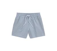 Badeshorts VENICE BEACH, Herren, Gr. S (46/48), N-Gr, grün (grün, weiß), Polyester, gestreift, Badehosen Badeshorts, mit Seersucker-Effekt (15433552-S) grün, weiß