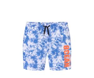 Badeshorts Webware LSF40+ Batik aquarium - Aqua 140