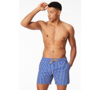 Badeshorts Webware Streifen royal - Aqua 8