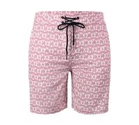 Badeshorts YEAZ "Badeshorts DAZZERS", Herren, Gr. L, US, pink, Obermaterial: 97% Polyester PES. 3% Elasthan EL., Badehosen Badeshorts (47478308-L) pink