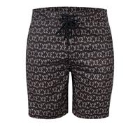 Badeshorts YEAZ "Badeshorts DAZZERS", Herren, Gr. XXL, US, schwarz, Obermaterial: 97% Polyester PES. 3% Elasthan EL., Badehosen Badeshorts (77246858-XXL) schwarz