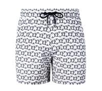 Badeshorts YEAZ "Badeshorts SEASHEY", Herren, Gr. M, US, weiß, Obermaterial: 97% Polyester PES. 3% Elasthan EL., Badehosen Badeshorts (20192505-M) weiß