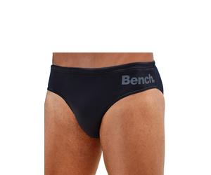 Badeslip BENCH., Herren, Gr. 8, N-Gr, schwarz, Polyamid, unifarben, Badehosen, klassischer Stil, mit Innenkordel (496718-8) schwarz