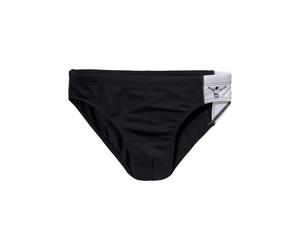 Badeslip CHIEMSEE, Herren, Gr. 7, N-Gr, schwarz, Polyamid, kontrastfarbene Details, Badehosen, mit Kontrasteinsätzen, Topseller (787783-7) schwarz