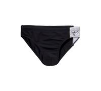 Badeslip CHIEMSEE, Herren, Gr. 9, N-Gr, schwarz, Polyamid, kontrastfarbene Details, Badehosen, mit Kontrasteinsätzen, Topseller (787783-9) schwarz