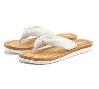 Badezehentrenner ELBSAND Gr. 43, weiß Damen Schuhe Dianette Strandaccessoires Sandale, Pantolette, Badeschuh ultraleicht VEGAN (88092409-43)
