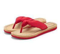 Badezehentrenner ELBSAND "Sandale,Badelatsche,Flip Flop,Mule, Pantolette,Badeschuhe,Sommerschuhe", Damen, Gr. 40, rot, Obermaterial: 100% Textilmaterial. Decksohle: 100% Synthetik. Futter: 100% Textil