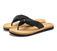 Badezehentrenner ELBSAND Gr. 35, schwarz Damen Schuhe Strandschuhe Sandale, Pantolette, Badeschuh ultraleicht VEGAN (54799819-35)