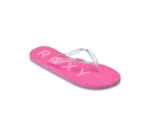 Badezehentrenner ROXY "Viva Jelly", Damen, Gr. 10 (41), sangria sunset, Obermaterial:Obermaterial: 98% Synthetikmaterial, 2% Metall / Futter: 100% Synthetikmaterial / Außensohle: 100% Moosgummi;, Schu