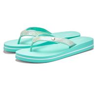 Badezehentrenner VENICE BEACH "Sandale, Badeschuh, Badelatsche, Flip Flop, Badeschlappe, Pantolette", Damen, Gr. 36, blau (mint), Obermaterial: 100% Textilmaterial. Decksohle: 100% Synthetik. Futter: