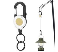 Badge Holder Keychain - Extendable Reel Clip for Women | Rugged Casing with Wire Cable, Resistant ID Guard & Versatile Utility Gear for Backpacks, Belts, Purses and Waistbands