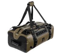 Badger Outdoor wasserdichte 50L Sport- & Reisetasche - TPU-beschichteter 600D-Polyester, Rip-Stop, YKK-Reißverschlüsse, MOLLE-Lasercut-Panels, Dry Bag für Outdoor, Kanu & Angeln - Military Green